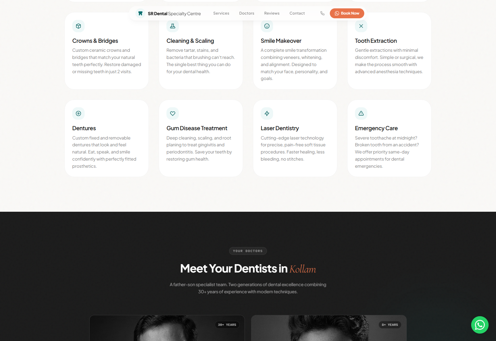 S R Dental services overview